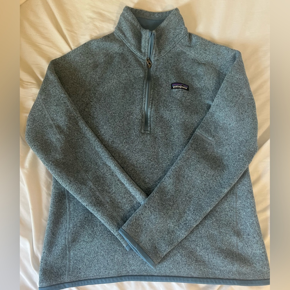 Women’s teal blue better sweater pullover